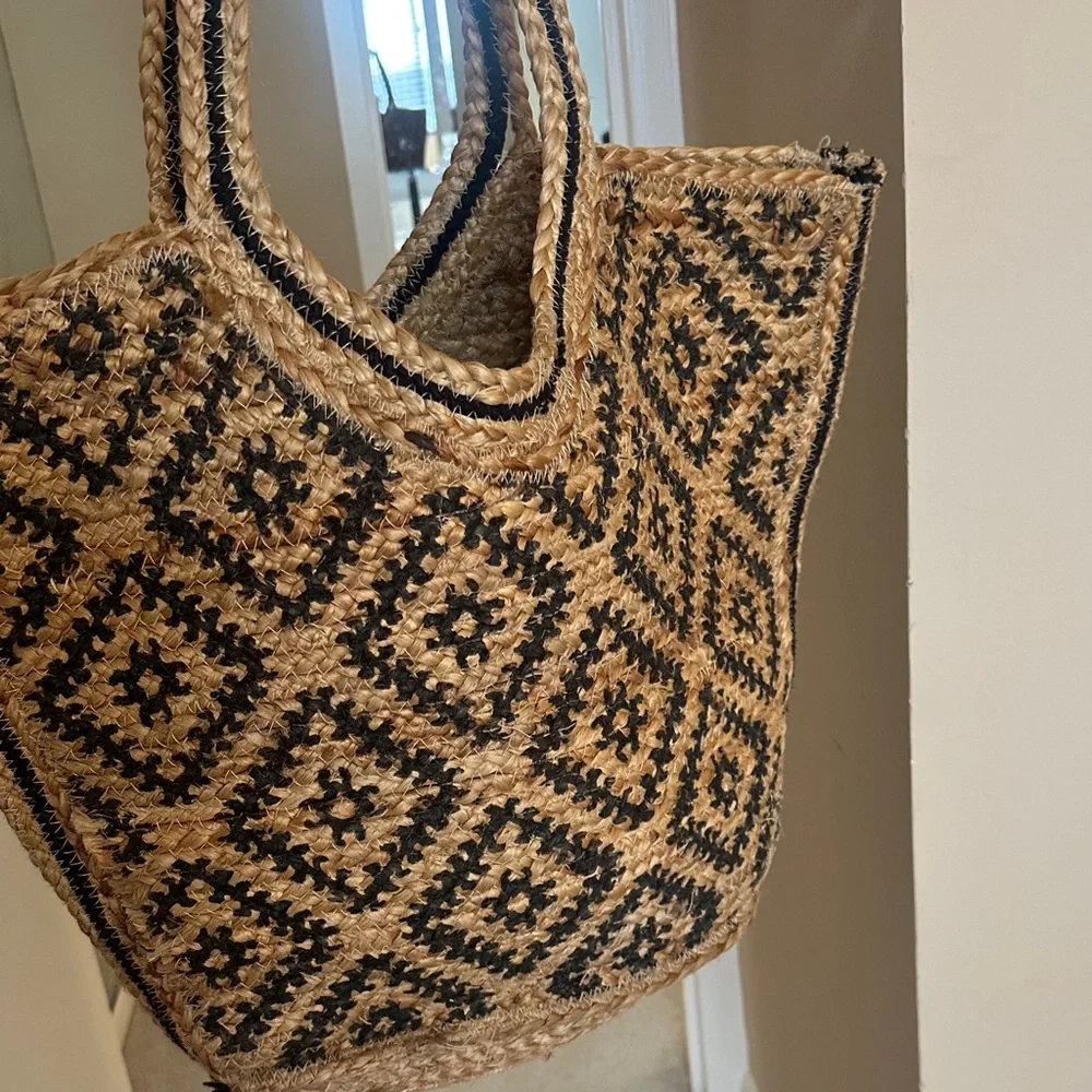 Free people jute bag - Picture 1 of 5
